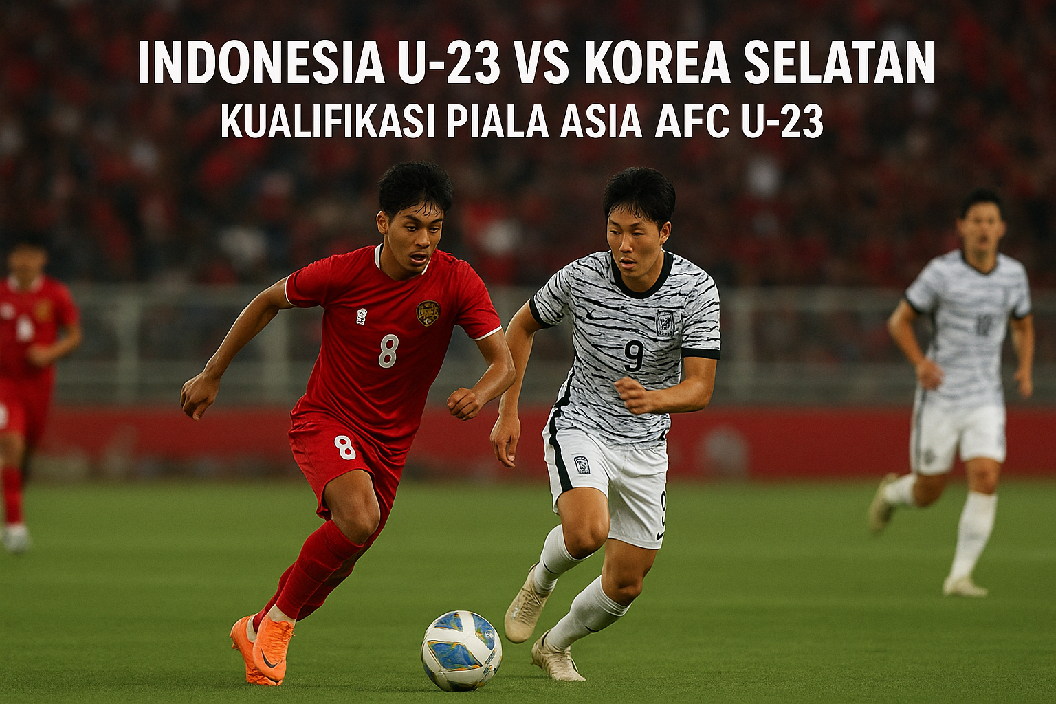 Nonton Gratis Jalalive Indonesia U-23 vs Korea Selatan Kualifikasi AFC U-23 Malam Ini Kick Off 19.30 WIB – Jangan Lewatkan Keseruannya!