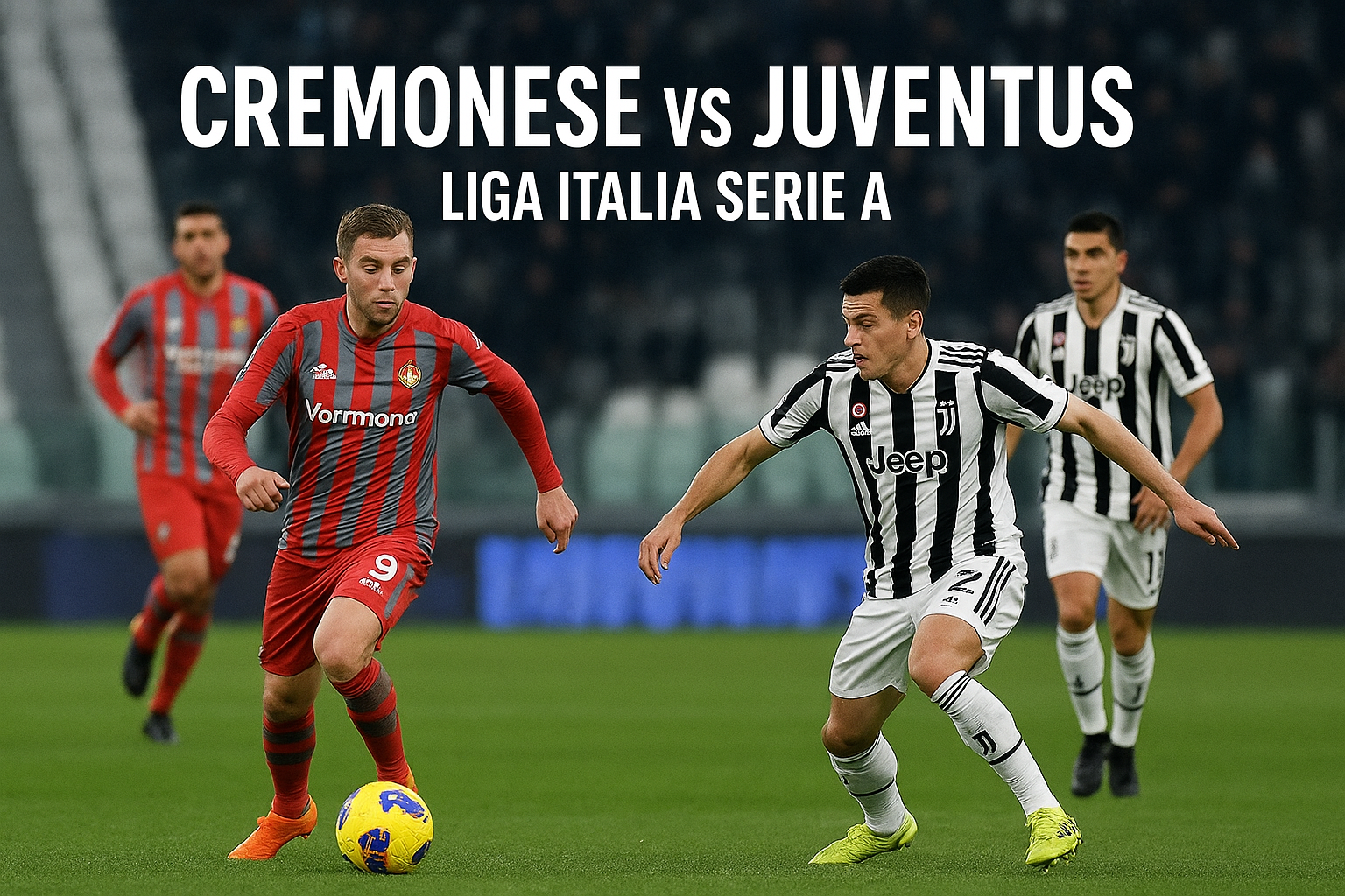 Jalalive: Duel Seru Cremonese vs Juventus Liga Italia, Siapa yang Akan Menang?